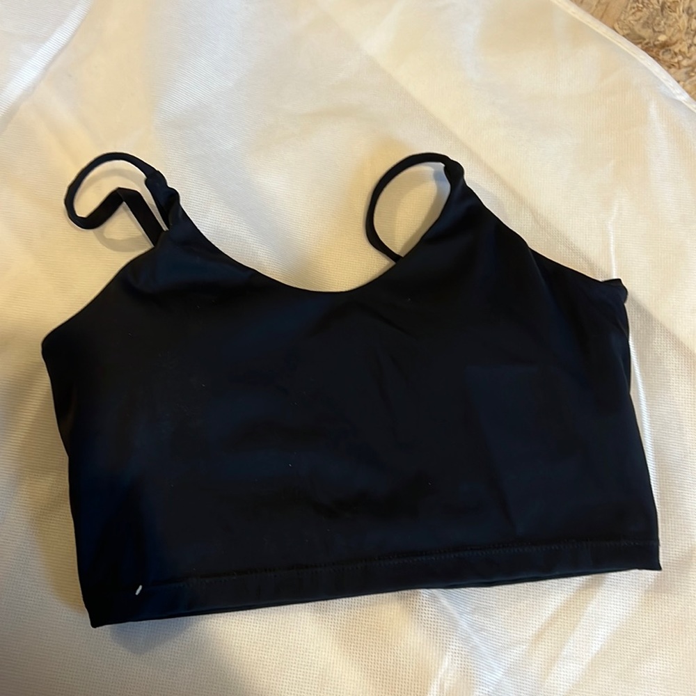 Built in padded sports bra